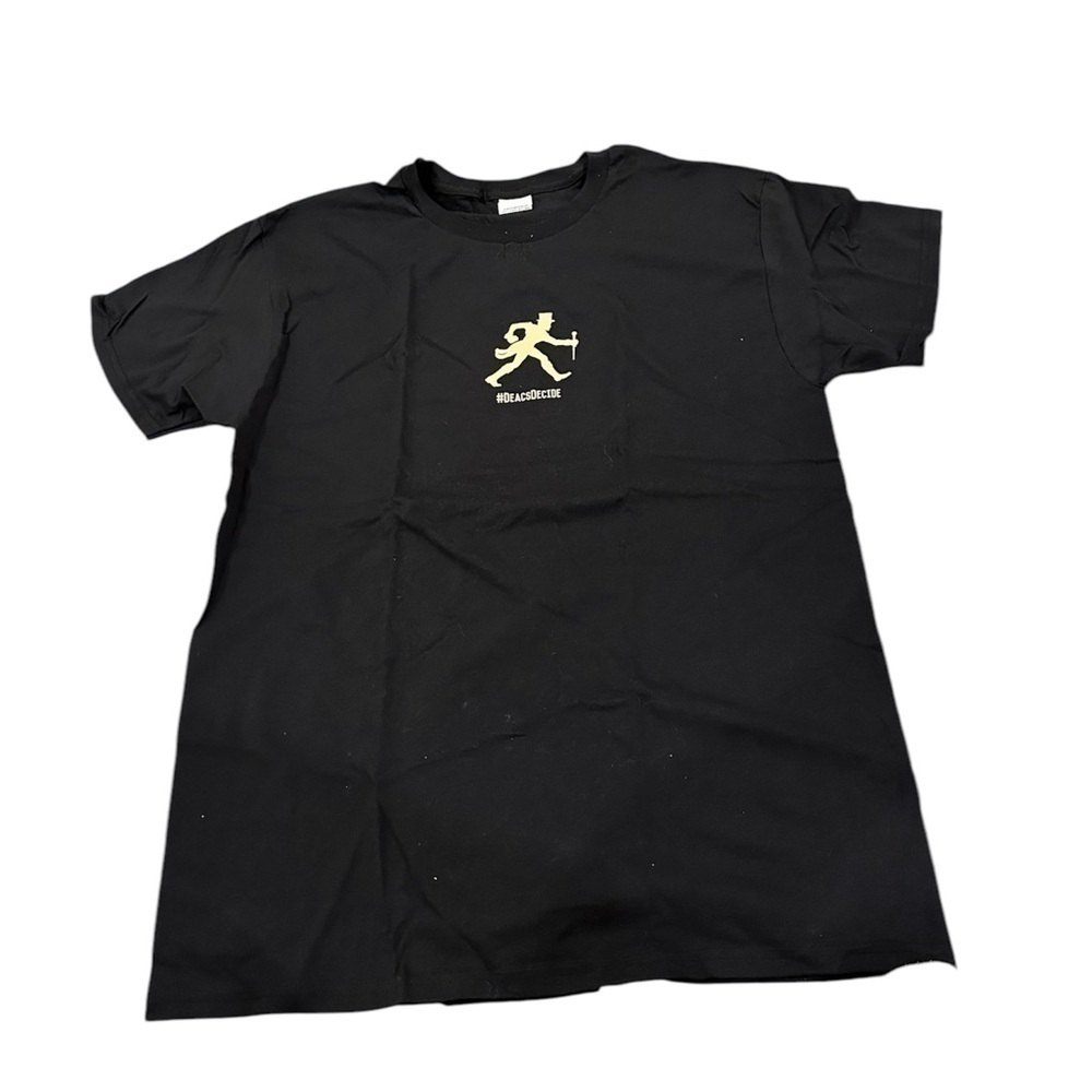 Wake Forest University “#DeacsDecide” Black Men’s Medium T-shirt Cotton